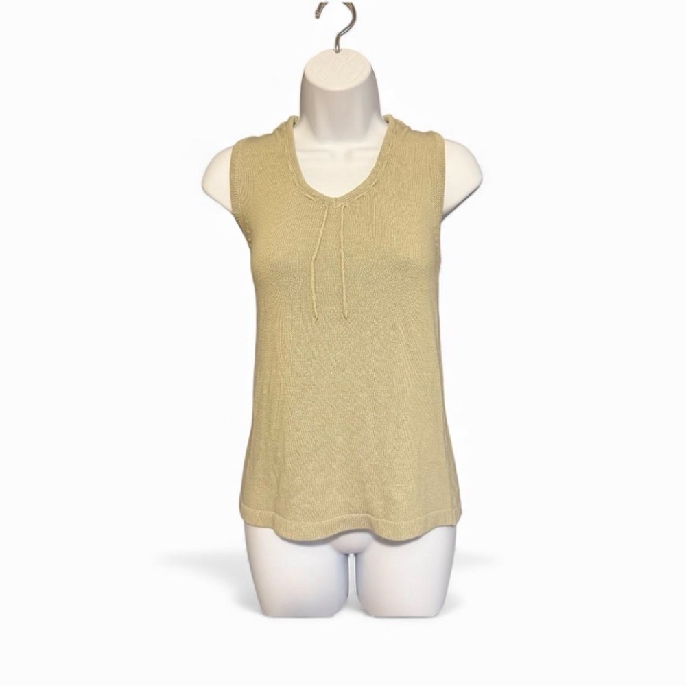 Bobbie Brooks Tan Sleeveless Knit Tank Top Size S/M